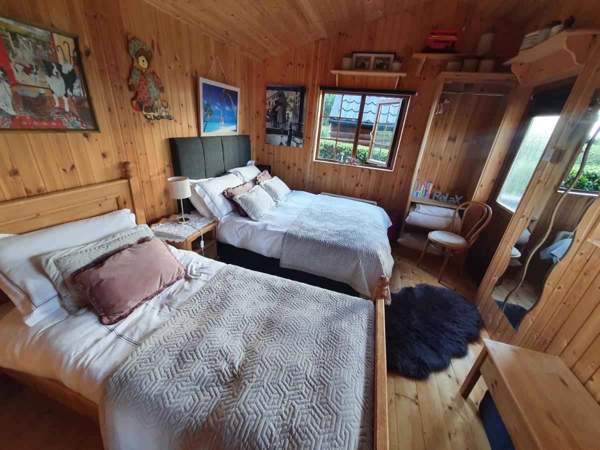 Cosy Countryside Log Cabin Kilkenny Exterior photo